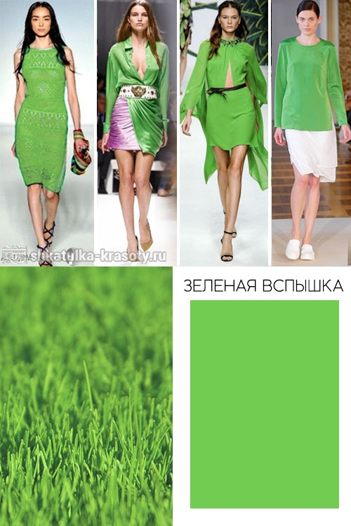 цвета весна лето 2016