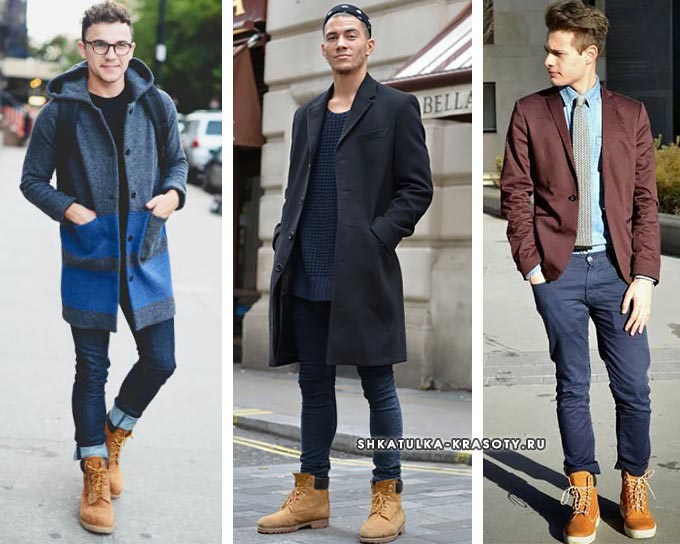 образы с пальто, пиджаком для мужчин